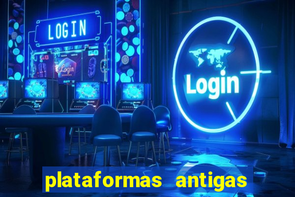 plataformas antigas de jogos