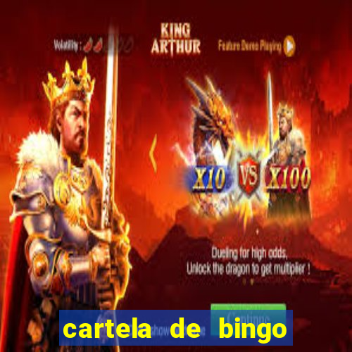 cartela de bingo ate 50 para imprimir