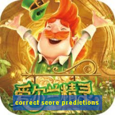 correct score predictions