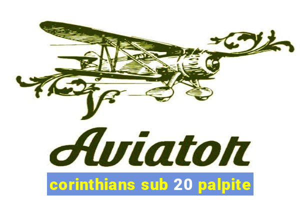 corinthians sub 20 palpite