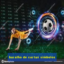 baralho de cartas simbolos