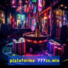 plataforma 777cc.win é confiável