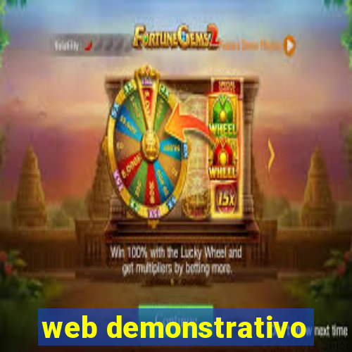 web demonstrativo