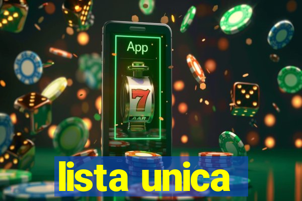 lista unica