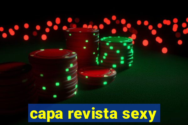 capa revista sexy