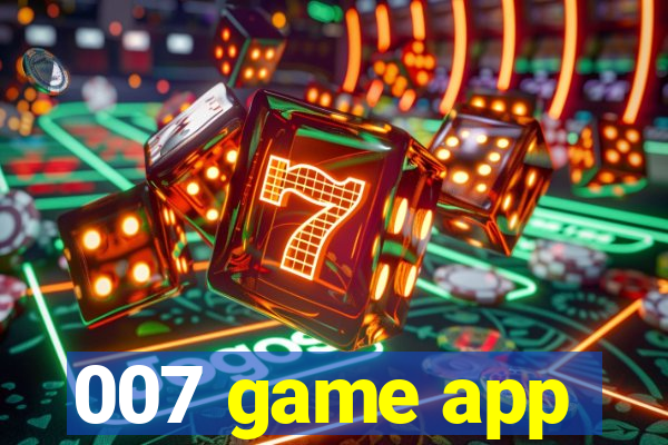 007 game app