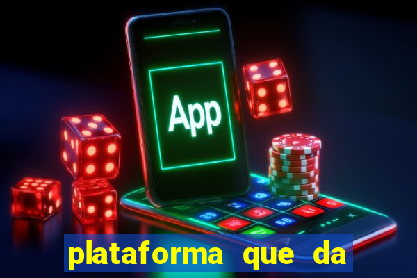 plataforma que da para depositar 1 real