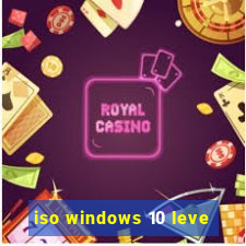 iso windows 10 leve