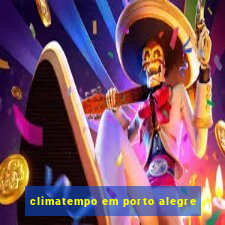 climatempo em porto alegre