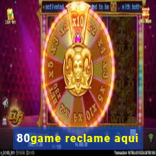 80game reclame aqui