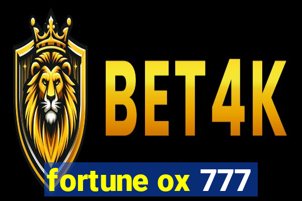 fortune ox 777